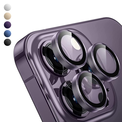 Shaza iPhone 14 Pro / iPhone 14 Pro Max Safir Kamera Lens Koruyucu 3lü Se&hellip;