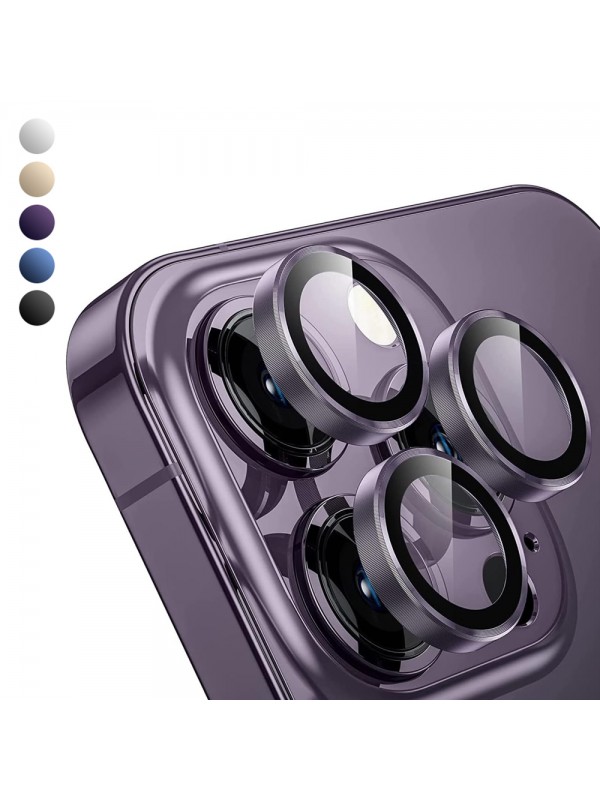 Shaza iPhone 14 Pro / iPhone 14 Pro Max Safir Kamera Lens Koruyucu 3lü Se&hellip;
