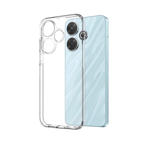 Xiaomi Redmi 13 4G Kılıf Kamera Korumalı Silikon Şeffaf Arka Kapak&hellip;