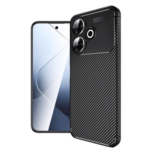 Xiaomi Redmi 13 4G Kılıf Focus Carbon Silikon Kapak&hellip;