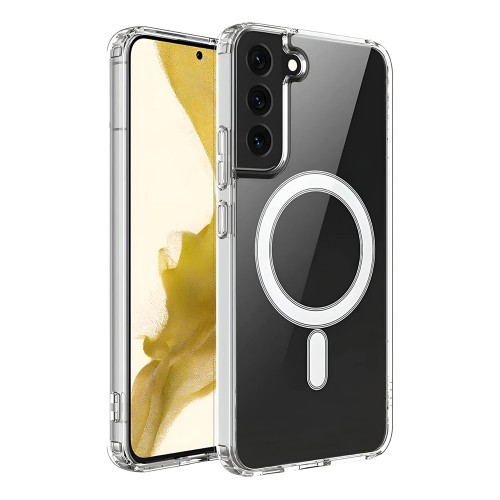 Samsung Galaxy S22 Plus Kılıf Magsafe Özellikli Şeffaf Silikon Kapak&hellip;