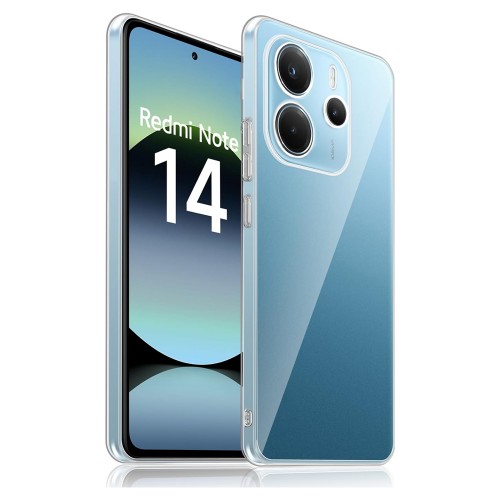 Xiaomi Redmi Note 14 4G Kılıf Kamera Korumalı Silikon Şeffaf Kapak&hellip;