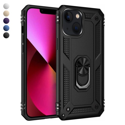 iPhone 13 / iPhone 14 Kılıf Sofya Panzer Ring Tam Koruma Kapak&hellip;