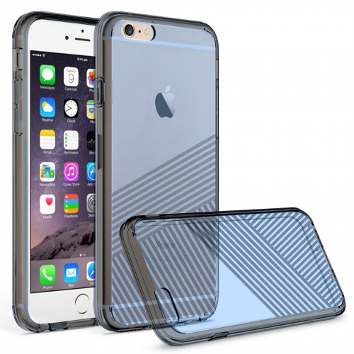iPhone 6 Plus / 6s Plus PC Desenli Arka Kapak Siyah&hellip;