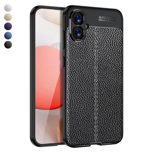 Samsung Galaxy A05 Kılıf Focus Deri Desen Silikon Kapak&hellip;