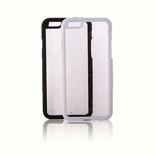 iPhone 6 4,7 inç Çerçeveli Soft Silikon Beyaz&hellip;