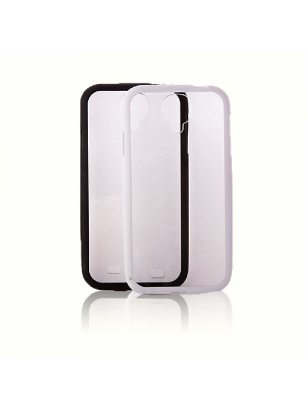 FitCase Samsung S4 (I9500) Çerçeveli Soft Silikon Beyaz&hellip;