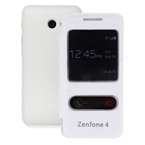 Asus Zenfone 4 Gizli Mıknatıslı Kılıf Beyaz&hellip;