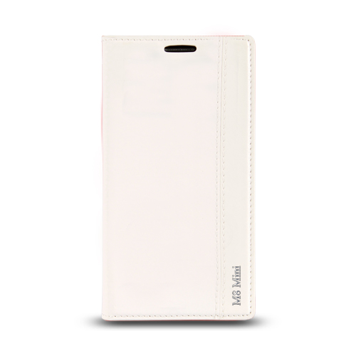 HTC One M8 Mini Dikişli ve Gizli Mıknatıslı Magnum Kılıf Beyaz&hellip;