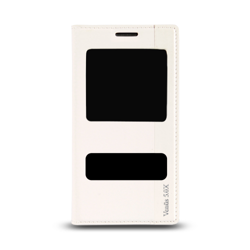 Vestel Venus 5.0X Gizli Mıknatıslı Pencereli Magnum Kılıf Beyaz&hellip;