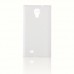 Samsung S4 I9500 Dikişli Yan Kapaklı TPU Kılıf Beyaz