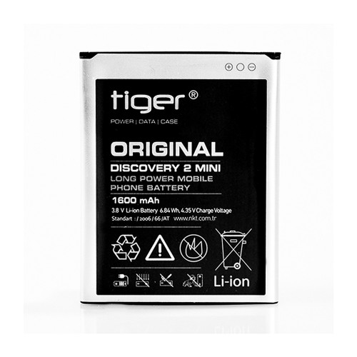 Tiger General Mobile Discovery 2 Mini Batarya 1600 mAh&hellip;
