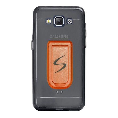 FitCase Samsung Galaxy A7 (A700) Standlı TPU Kılıf Siyah&hellip;