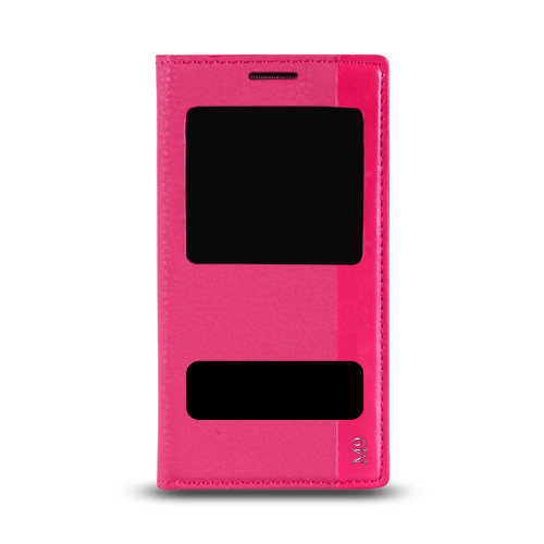 HTC One M9 Gizli Mıknatıslı Pencereli Magnum Kılıf Pembe&hellip;
