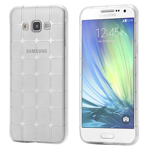 FitCase Samsung Galaxy A7 (A700) Plaid Silikon Arka Kapak Şeffaf&hellip;