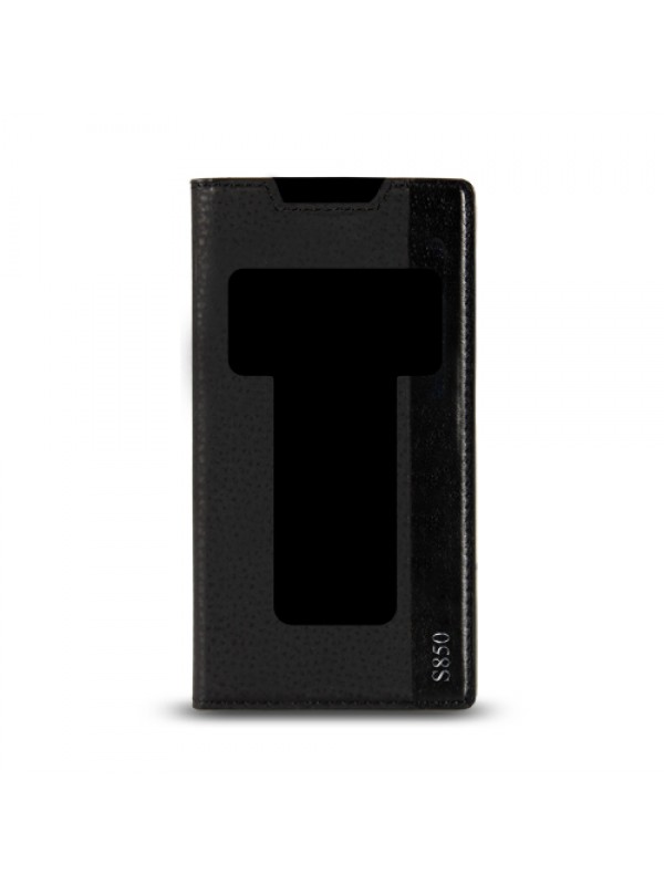 Lenovo S850 Gizli Mıknatıslı Pencereli Magnum Kılıf Siyah&hellip;