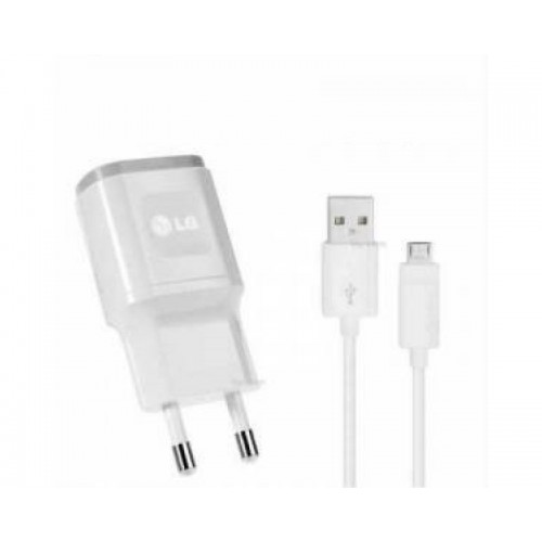 LG Şarj Aleti ve Micro USB Kablo Set Orjinal Beyaz 1.8 A MCS-04ED&hellip;