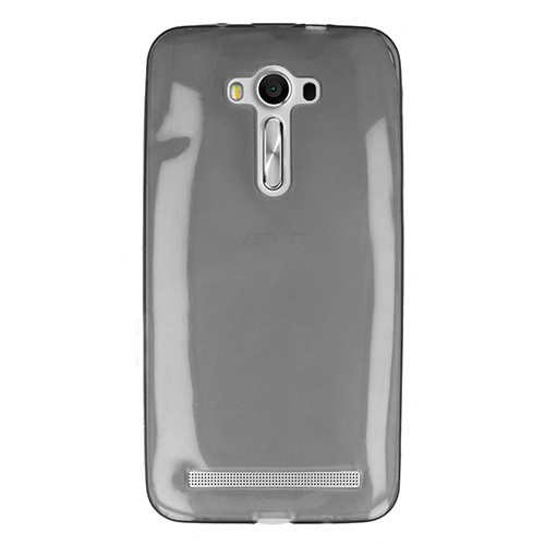 Asus Zenfone 2 Laser Kılıf Soft Silikon Şeffaf/Siyah Kapak&hellip;