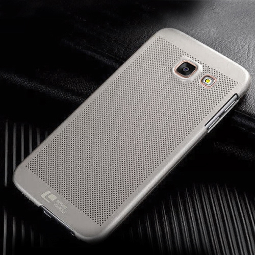 Samsung Galaxy A3 2016 (A310) Loopee Point Sert Arka Kapak Gri&hellip;