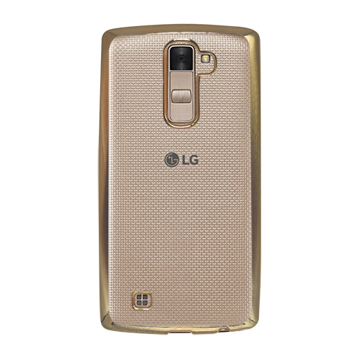 FitCase Laser Color LG K8 K350 Silikon Kılıf Gold&hellip;