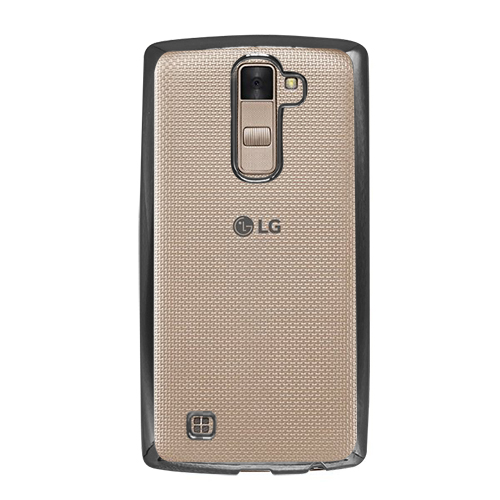 FitCase Laser Color LG K8 K350 Silikon Kılıf Siyah&hellip;