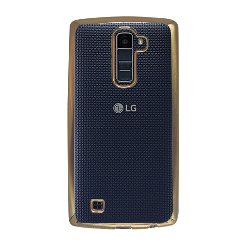 FitCase Laser Color LG K10 K430 Silikon Kılıf Gold&hellip;