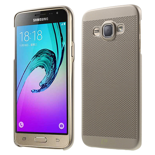 Samsung Galaxy J1 2016 (J120) Loopee Point Sert Arka Kapak Gold&hellip;