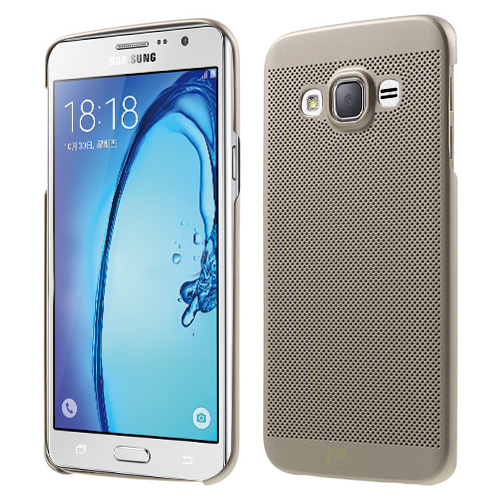 Samsung Galaxy On7 (G600) Loopee Point Sert Arka Kapak Gold&hellip;