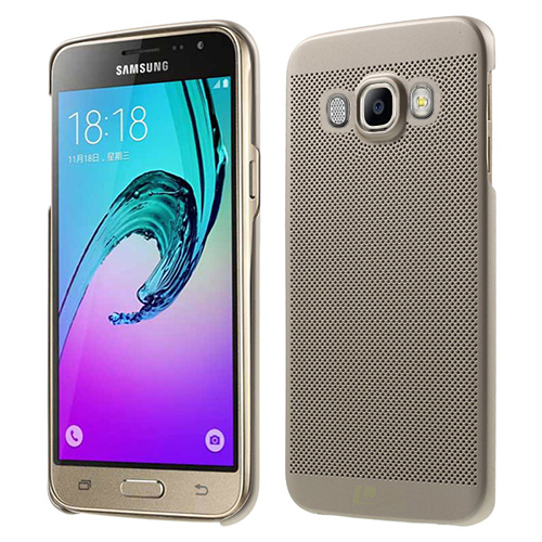 Samsung Galaxy J7 2016 (J710) Loopee Point Sert Arka Kapak Gold&hellip;