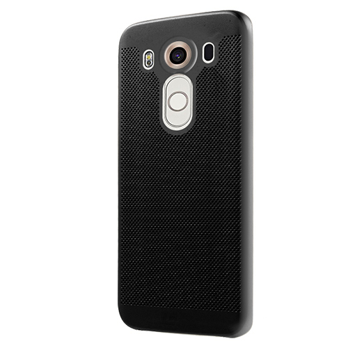 LG V10 Loopee Point Sert Arka Kapak Siyah&hellip;