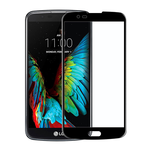 Bufalo LG K10 Kavisli 3D Cam Ekran Koruyucu Siyah&hellip;