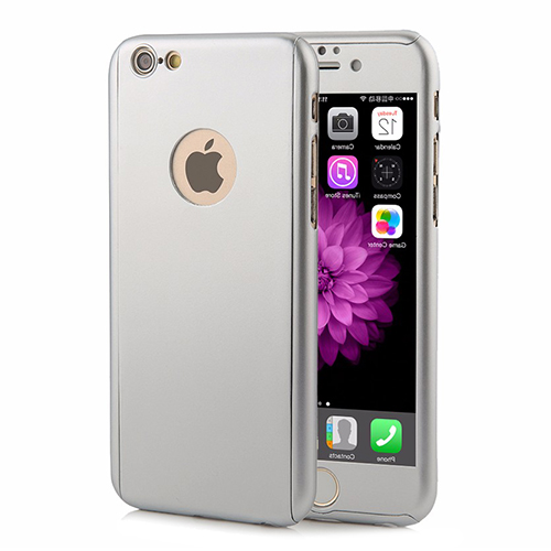 iPhone 7-8 360 Derece Koruma Arka Kapak Gri&hellip;