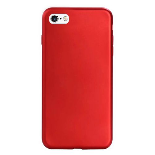 FitCase Kadife Laser iPhone 7-8 Silikon Arka Kapak Bordo&hellip;