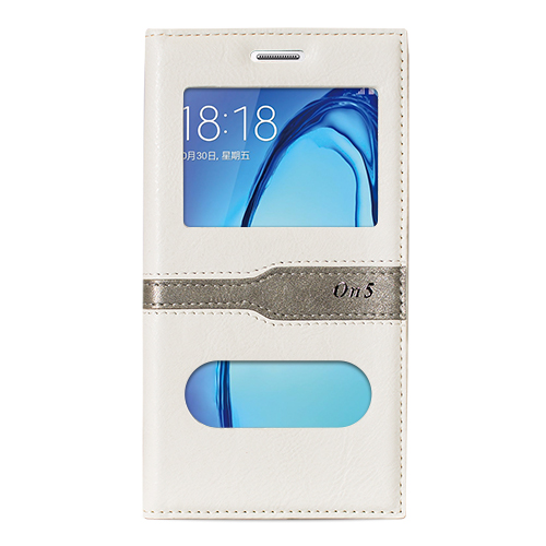 Samsung Galaxy On5 (G5520) Gizli Mıknatıslı Pencereli Magnum Kılıf Be&hellip;