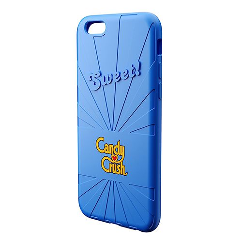 Candy Crush iPhone 6-6S Yaban Mersini Silikon Kılıf (Lisanslı)&hellip;