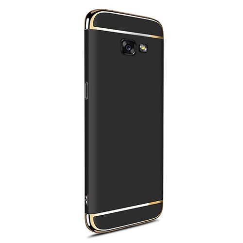 FitCase Samsung A3 2017 (A320) Golden Frame Arka Kapak Siyah&hellip;