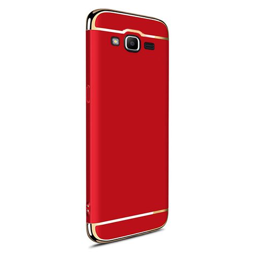 FitCase Samsung Grand Prime Plus (G532) Golden Frame Arka Kapak Kırmızı&hellip;