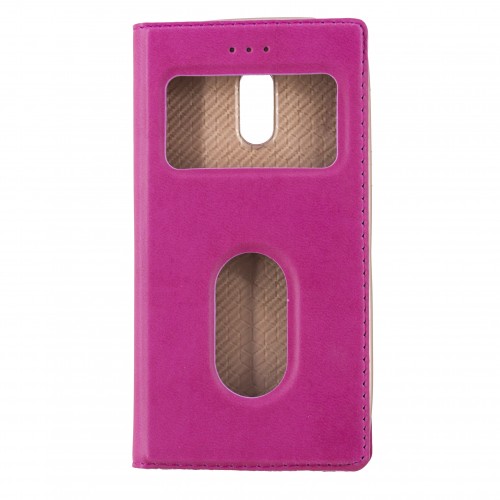 FitCase Dolce Nokia 6 Gizli Mıknatıslı Pencereli Kılıf Pembe&hellip;