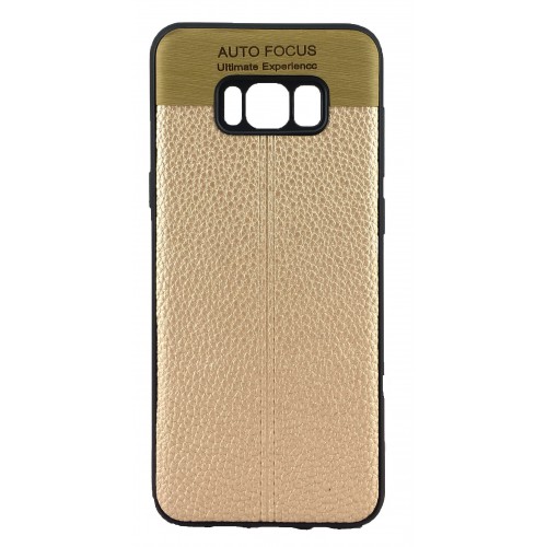FitCase Samsung S8 (S950) Auto Focus Silikon Arka Kapak Gold&hellip;