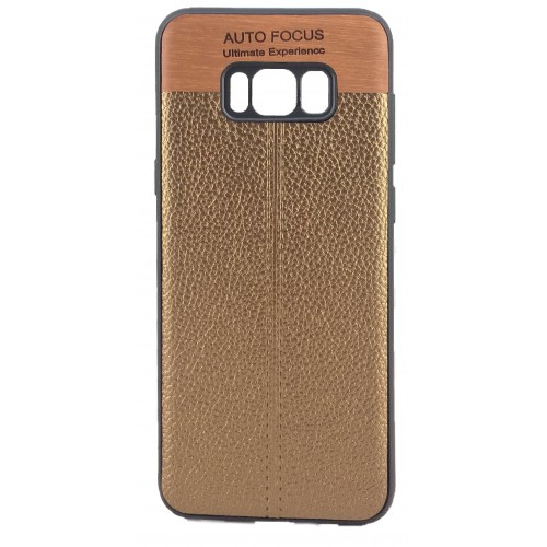 FitCase Samsung S8 Plus (G955) Auto Focus Silikon Arka Kapak Kahverengi&hellip;