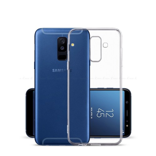 Samsung Galaxy A6 Plus (A605) Kılıf Soft Silikon Şeffaf Arka Kapak&hellip;