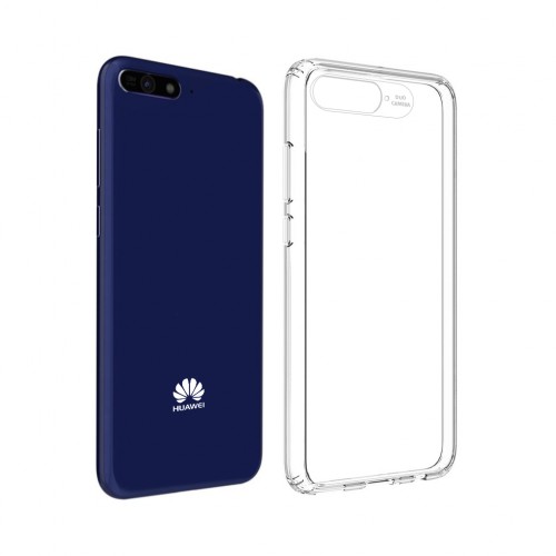 Huawei Y6 2018 Kılıf Köşe Korumalı Şeffaf Silikon Kapak&hellip;