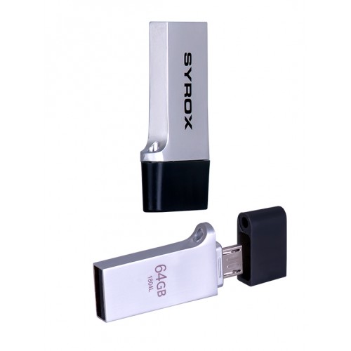 Syrox OTG64 Micro USB + USB Flash Bellek OTG 64GB&hellip;