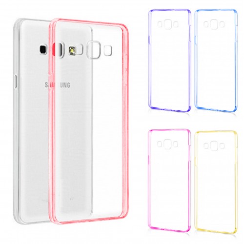 Samsung Galaxy A7 (A700) Color Curve Silikon Arka Kapak / Kılıf&hellip;