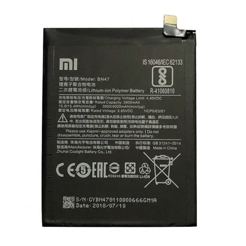 Xiaomi Mi A2 Lite Batarya BN47 4000 mAh&hellip;