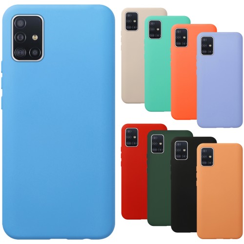 Samsung Galaxy A51 (A515) Nano Lansman Silikon Arka Kapak&hellip;