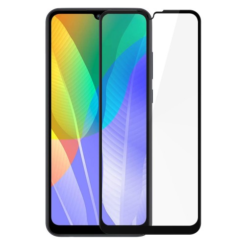 Bufalo Huawei Y6p Ekran Koruyucu 9D Temperli Cam - Siyah&hellip;