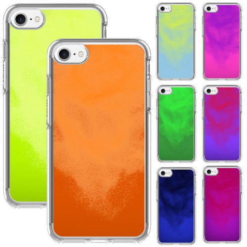 iPhone 7 / 8 Kılıf Neon Likit Silikon Arka Kapak&hellip;