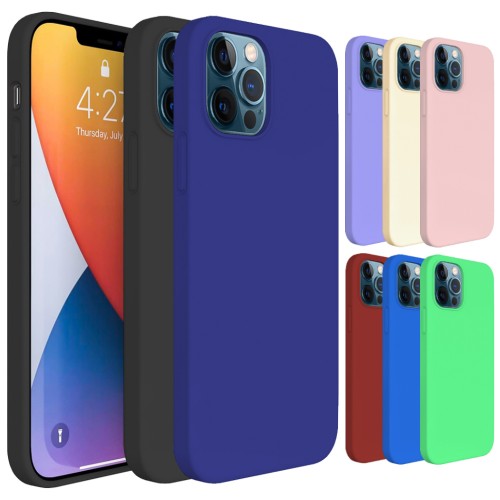 iPhone 12 / 12 Pro Kılıf FitCase PremiumS Silikon Arka Kapak&hellip;