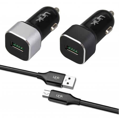LinkTech C681 QC 3.0 18W Micro USB Araç İçi Şarj Aleti Set&hellip;